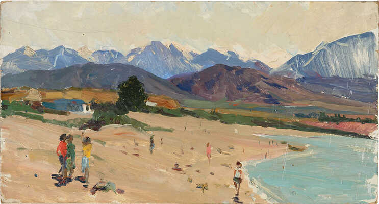 Дубровский Андрей Михайлович. На берегу озера